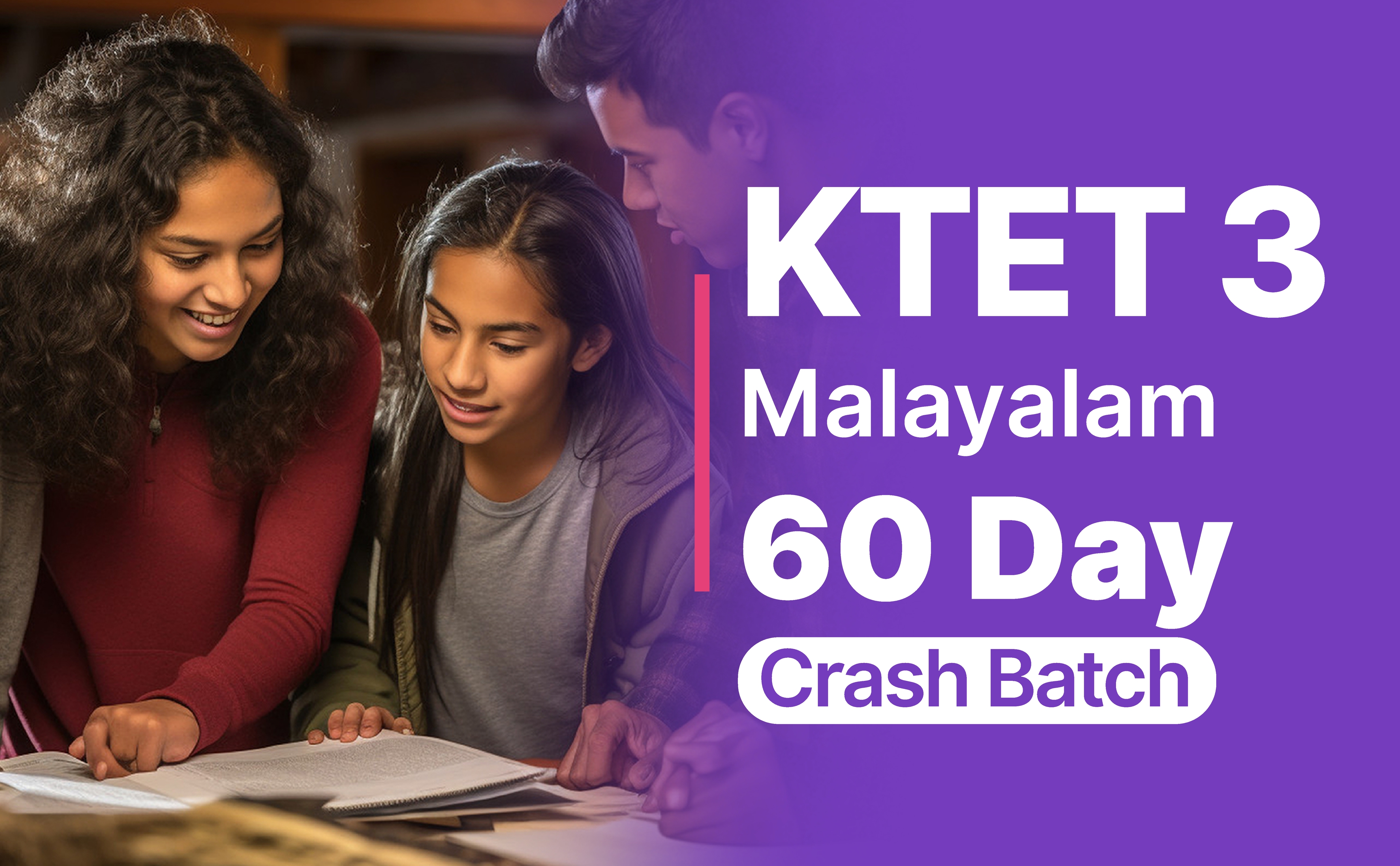KTET 3 Malayalam 60 Day Crash Batch