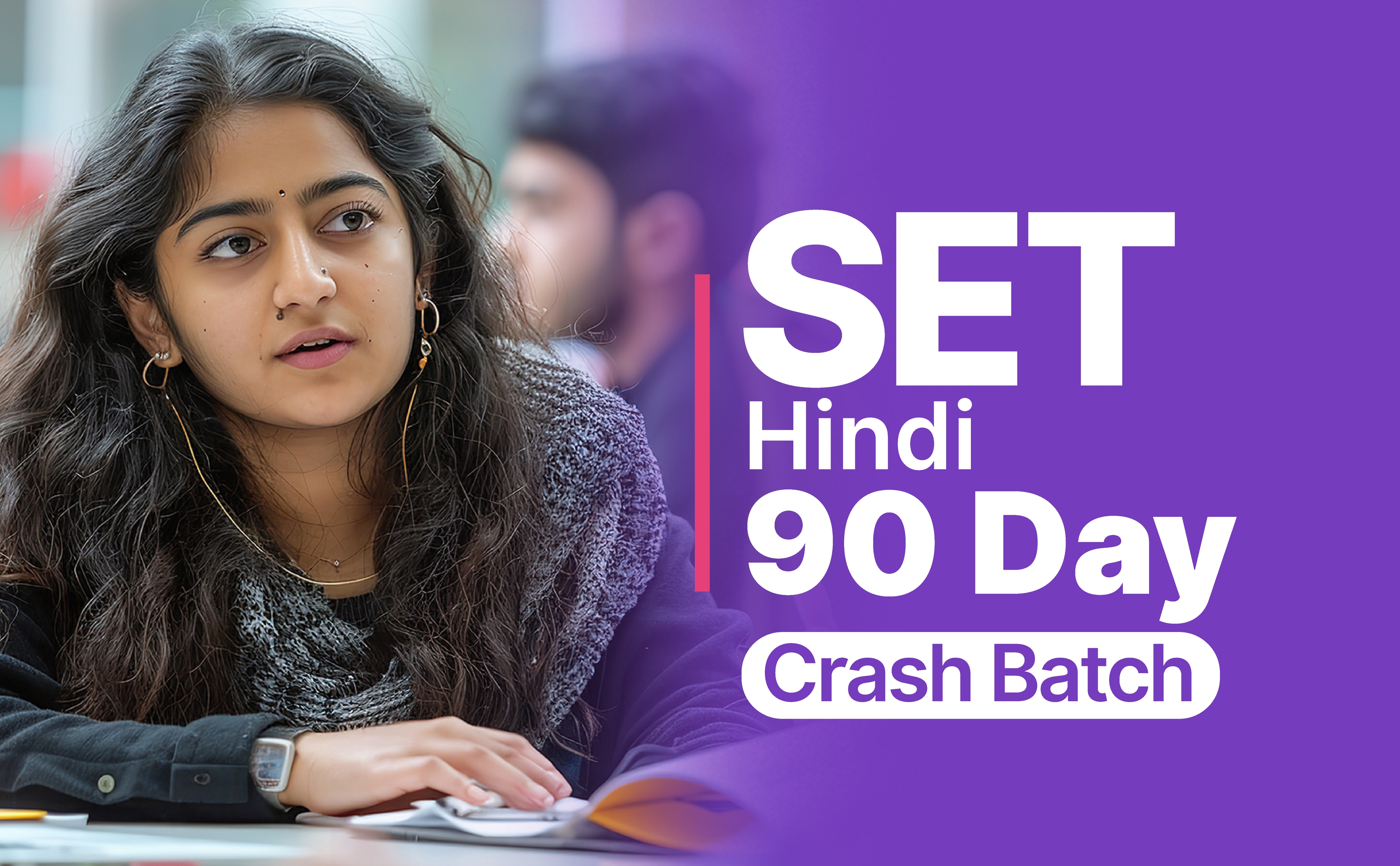 SET Hindi 90 Day Crash Batch