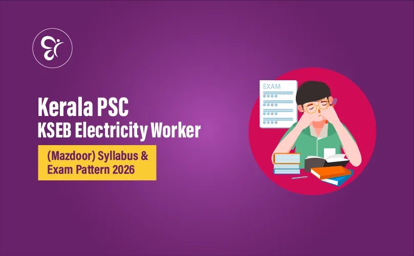Kerala PSC KSEB Electricity Worker (Mazdoor) Syllabus & Exam Pattern 2026