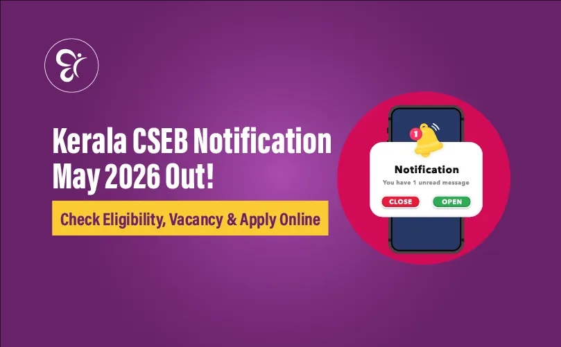 Kerala CSEB Notification May 2026