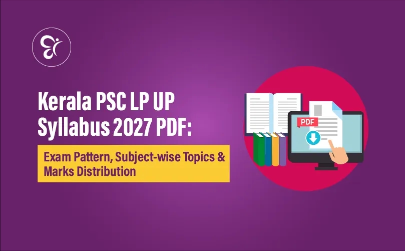 Kerala PSC LP UP Syllabus 2027