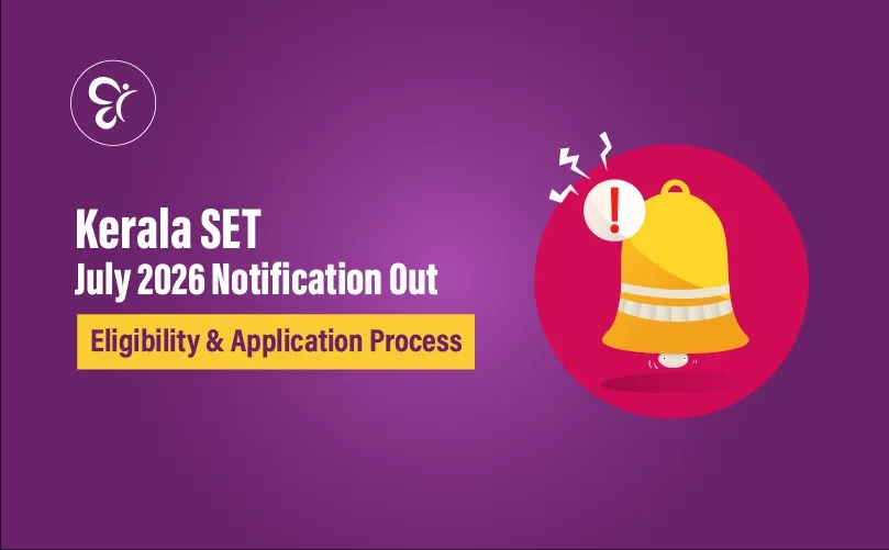 Kerala SET July 2026 Notification Out