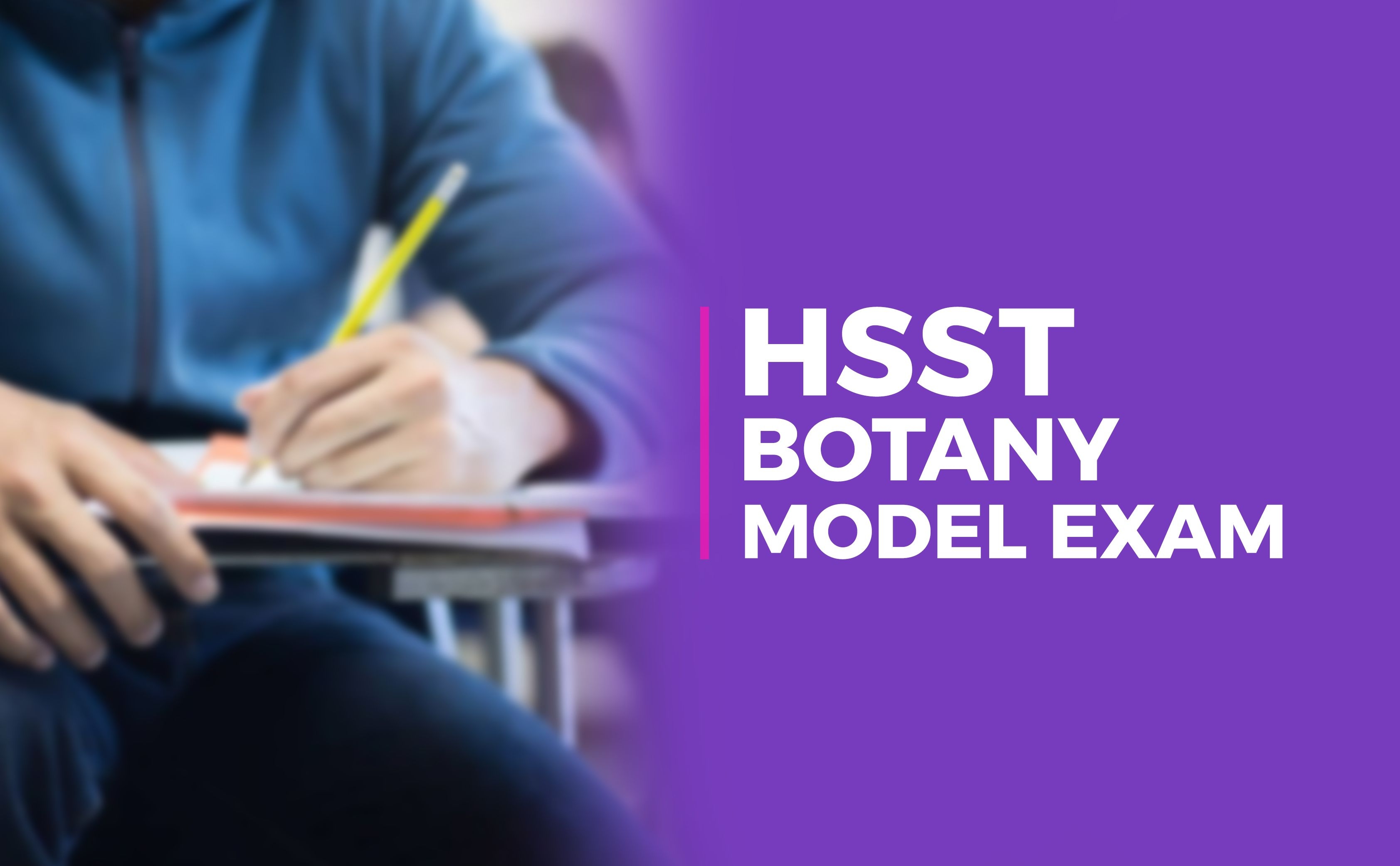 HSST Botany Model Exam 
