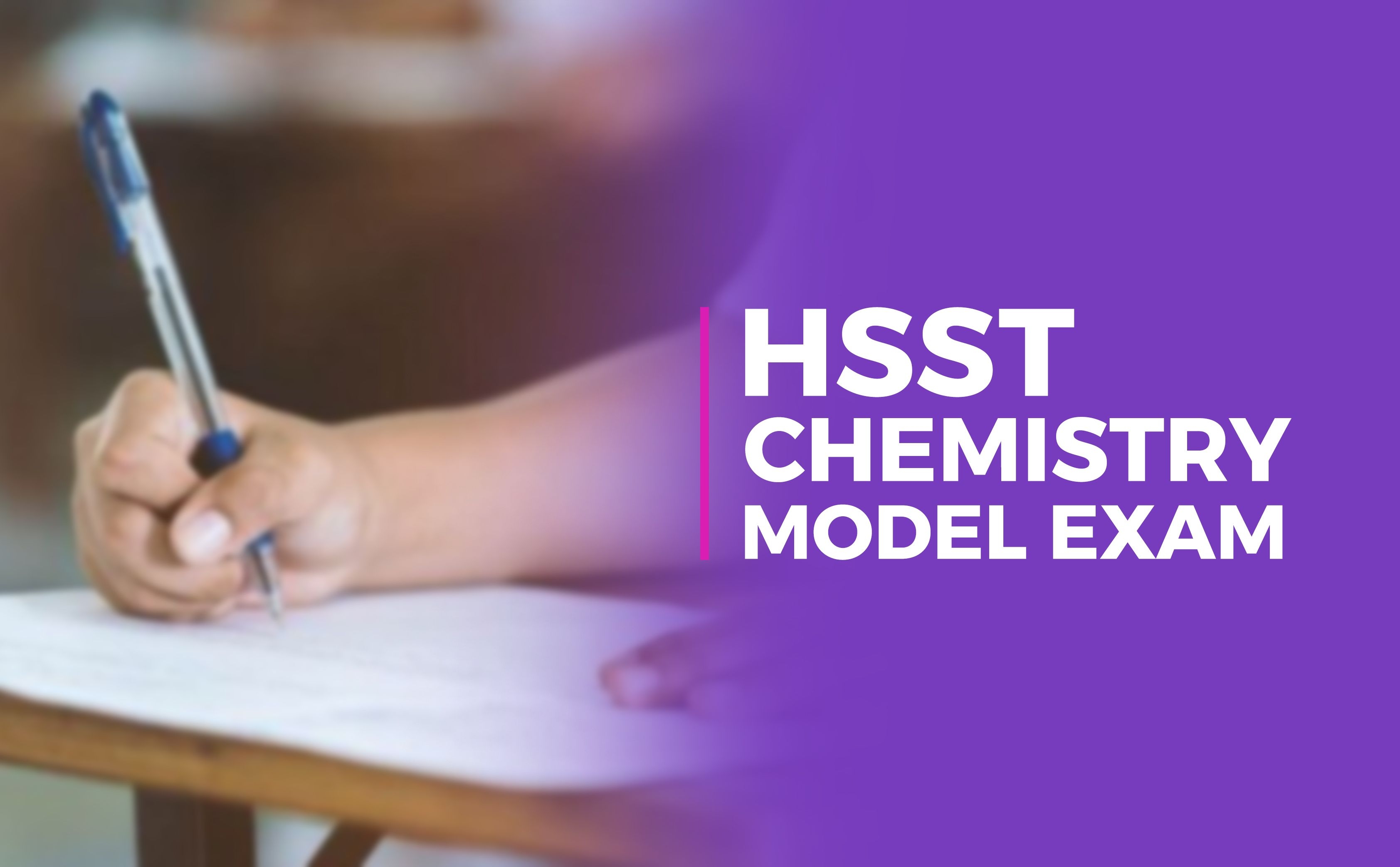 HSST Chemistry Model Exam 