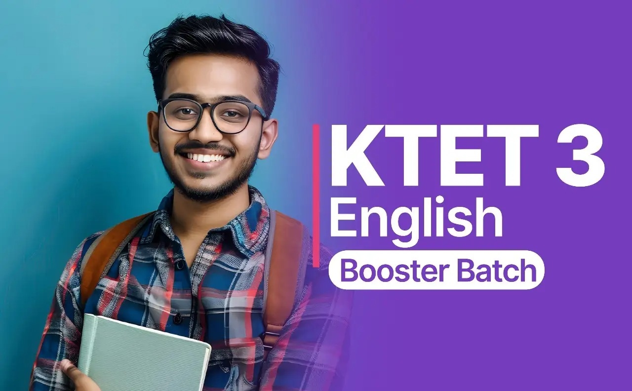 KTET 3 English Booster Batch