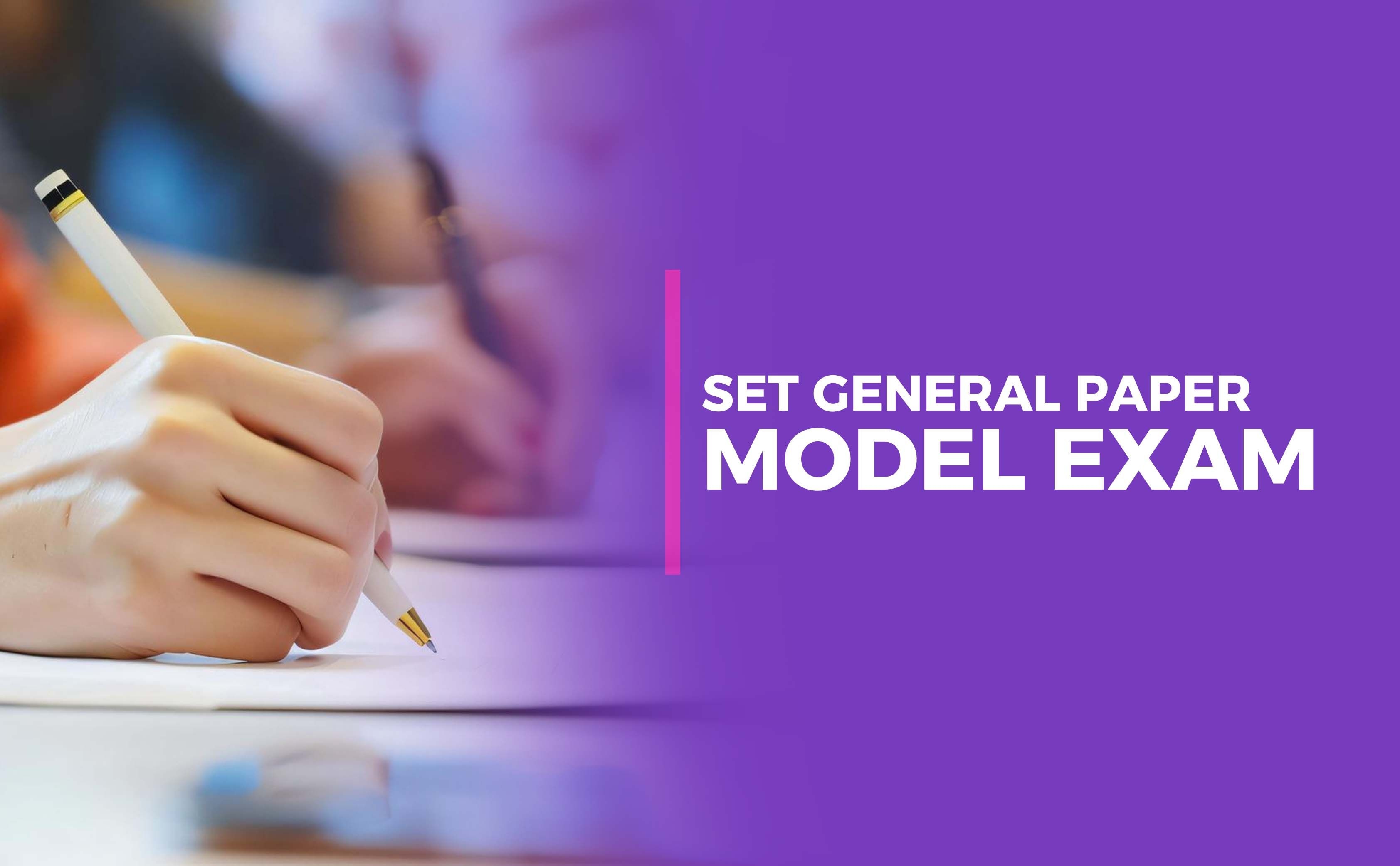 SET General Paper Model Exam 