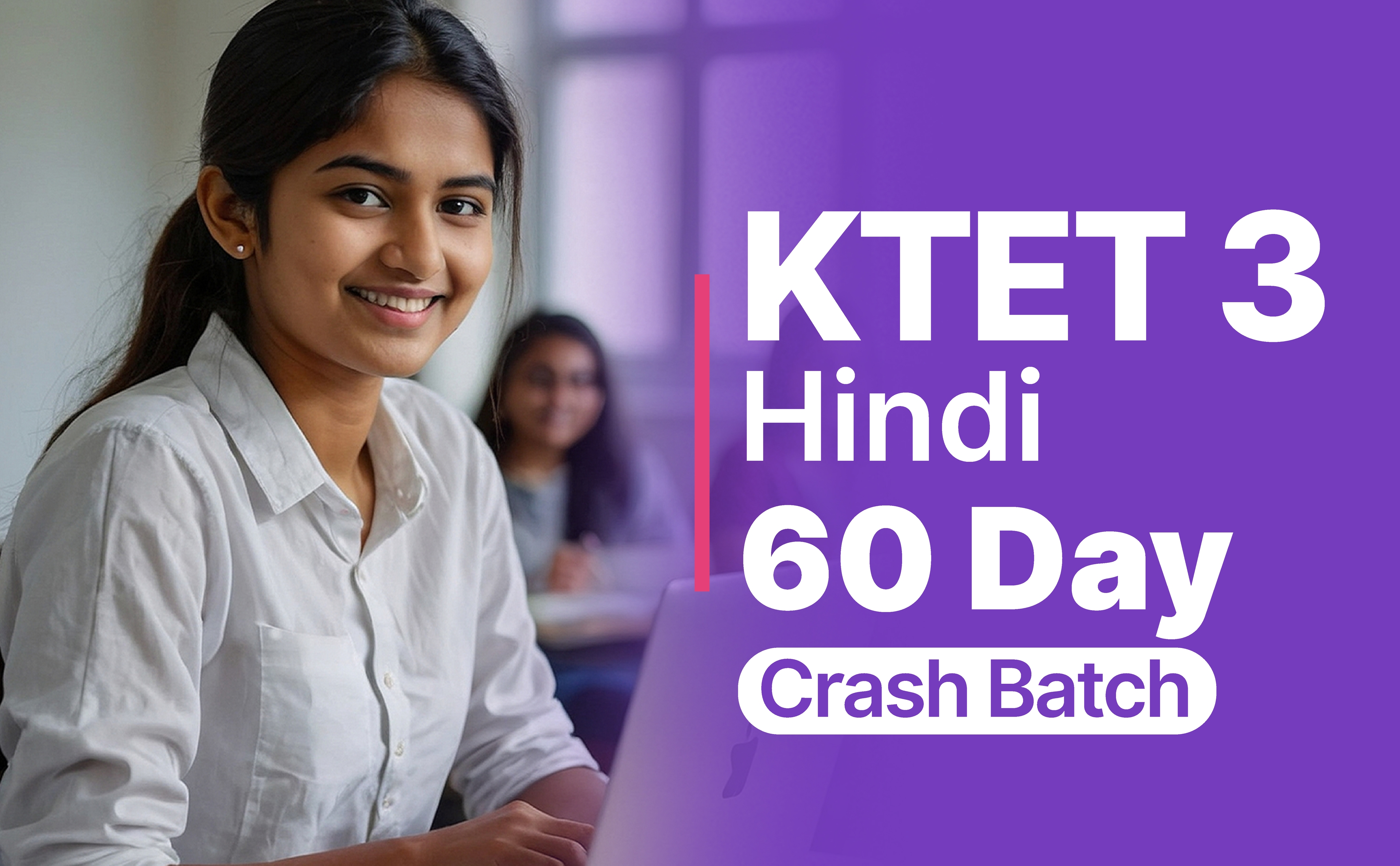 KTET 3 Hindi 60 Day Crash Batch