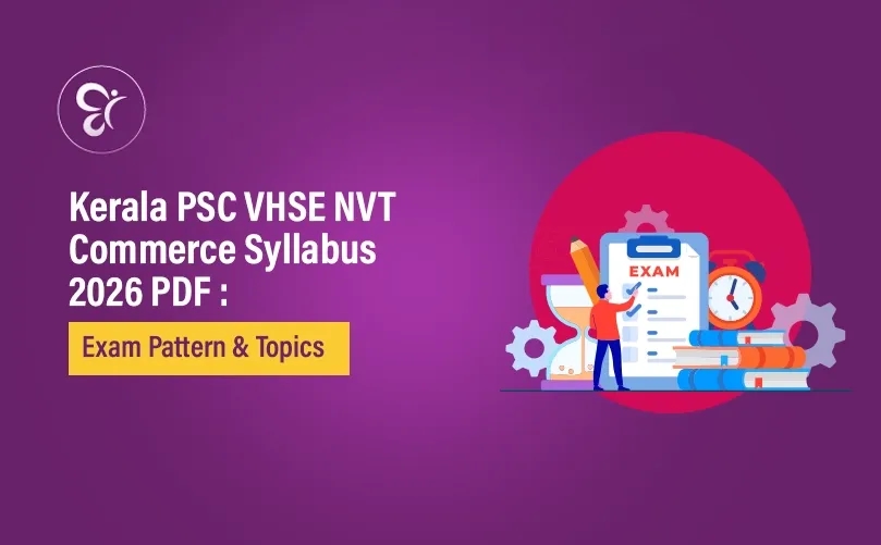 Kerala PSC VHSE NVT Commerce Syllabus 2026