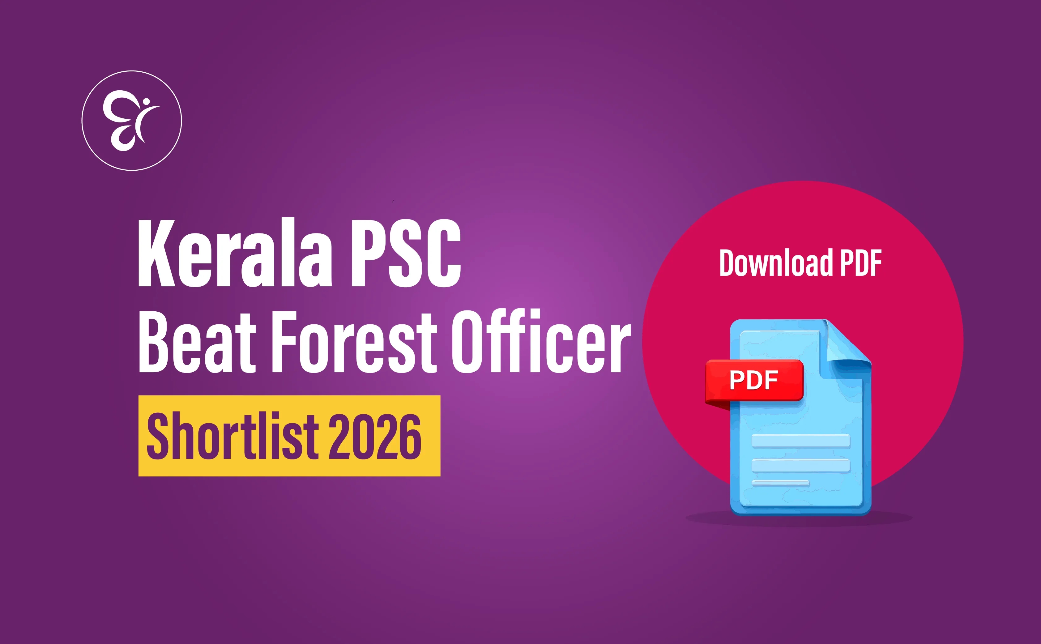 Kerala PSC Beat Forest Officer Shortlist 2026