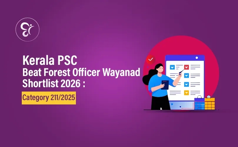 Kerala PSC Beat Forest Officer Wayanad Shortlist 2026