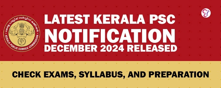 Kerala PSC latest notification