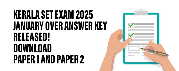 kerala SET jan 2025 answer key